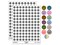 Crafty Ball of Yarn Crocheting Knitting Crafts 200+ 0.50" Round Stickers